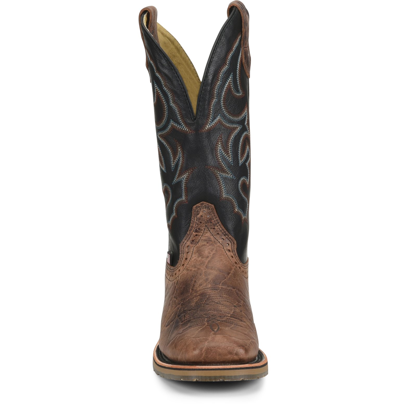 Double H Men's Grissom 12" Sqr Toe USA Made Western Work Boot - DH4644  - Overlook Boots