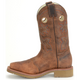 Double H Men's Antonio 13" Square Toe Western Work Boot- Brown- DH5134  - Overlook Boots