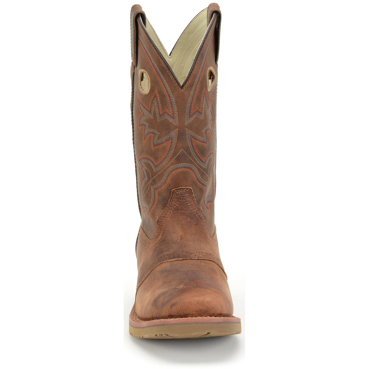 Double H Men's Antonio 13" Square Toe Western Work Boot- Brown- DH5134  - Overlook Boots