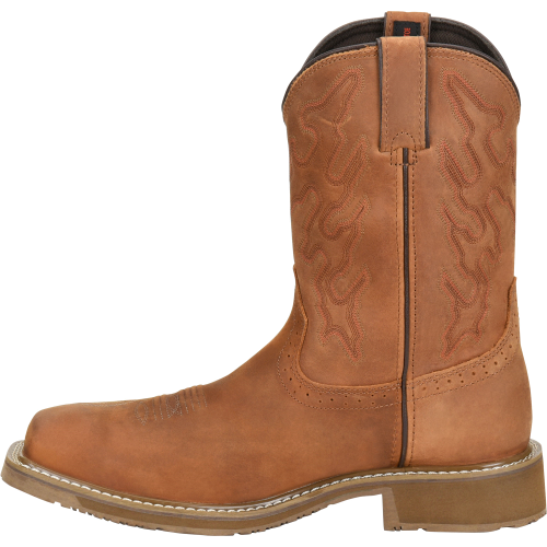 Double H Men's Jacob 10" Composite Toe Waterproof Western Work Boot- Brown- DH5143 - Overlook Boots