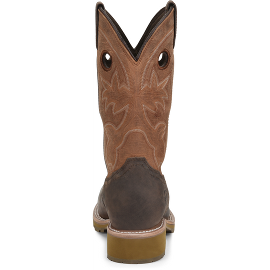 Double H Men's Abner 12" Composite Toe Waterproof Western Work Boot- Brown - DH5353 - Overlook Boots