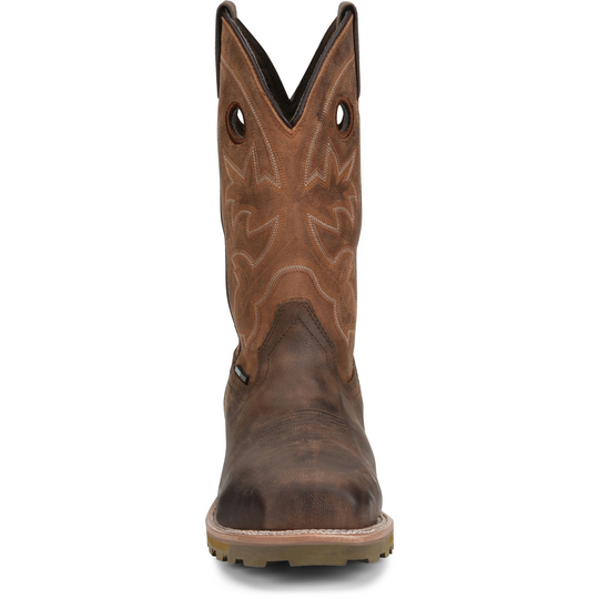 Double H Men's Abner 12" Composite Toe Waterproof Western Work Boot- Brown - DH5353 - Overlook Boots