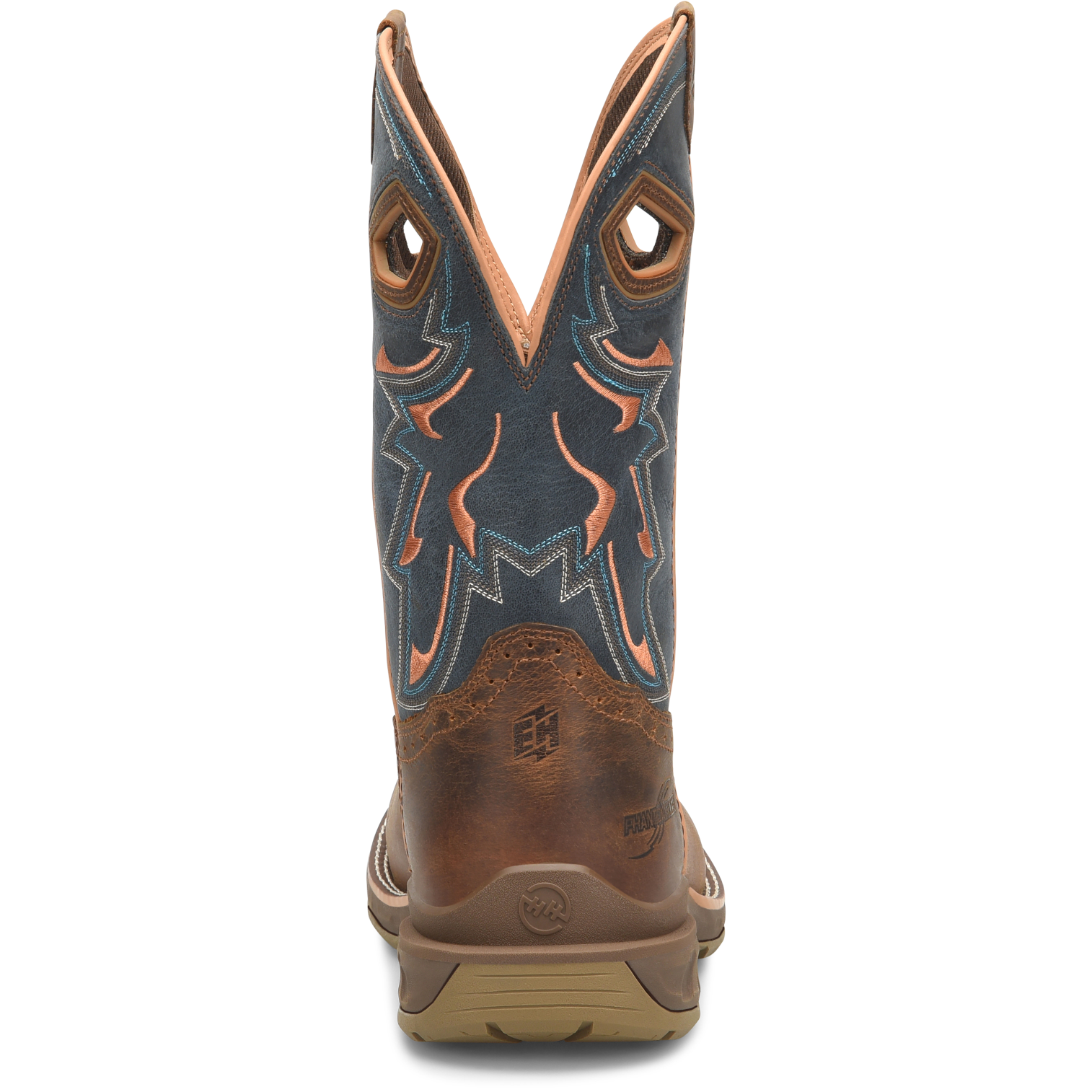 Double H Men's Troy 11" Square Toe WP Western Work Boot Brown- DH5357  - Overlook Boots