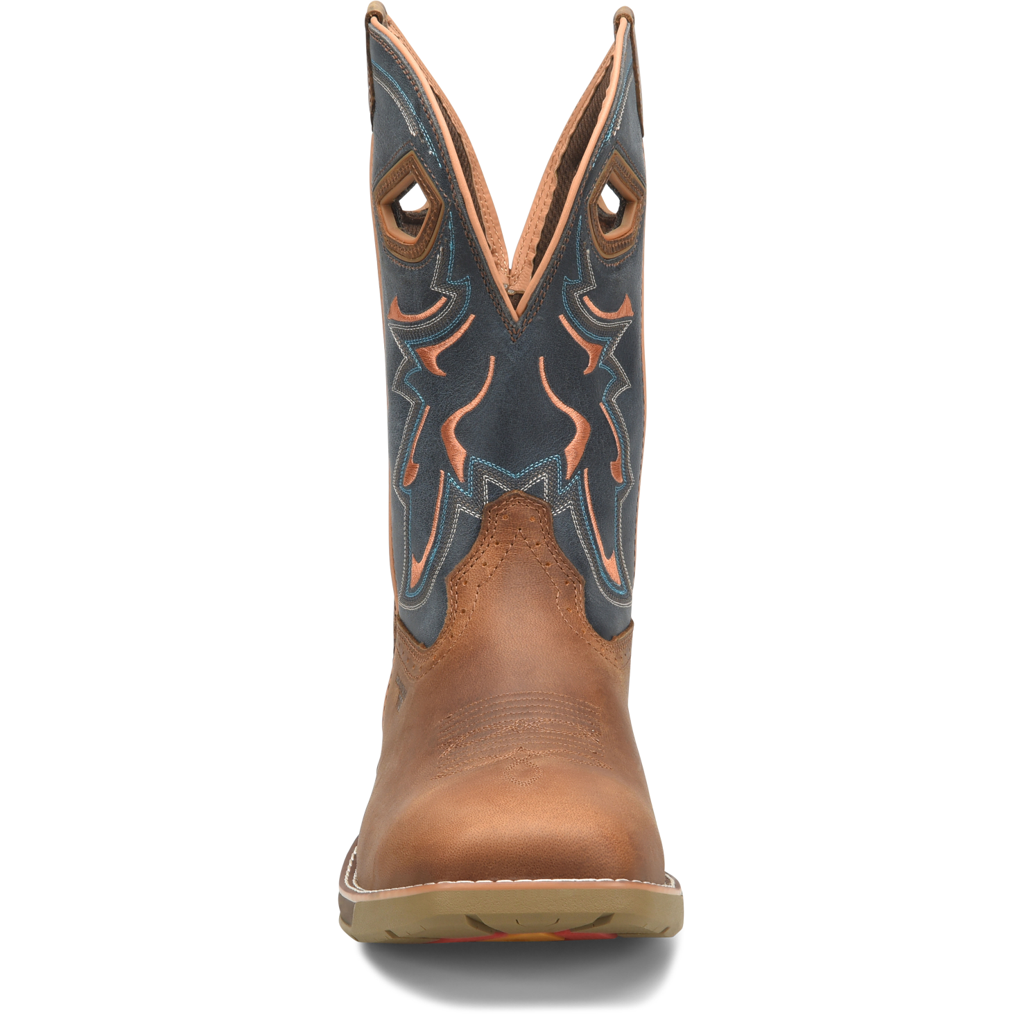 Double H Men's Troy 11" Square Toe Waterproof Western Work Boot Brown- DH5357 - Overlook Boots