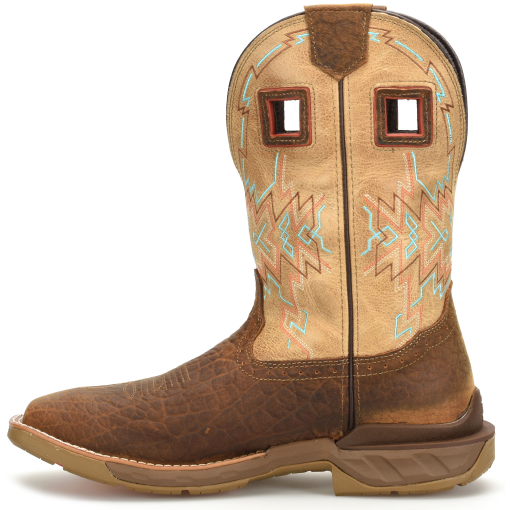 Double H Men's Clem 11" Square Toe Western Work Boot - Brown - DH5361  - Overlook Boots