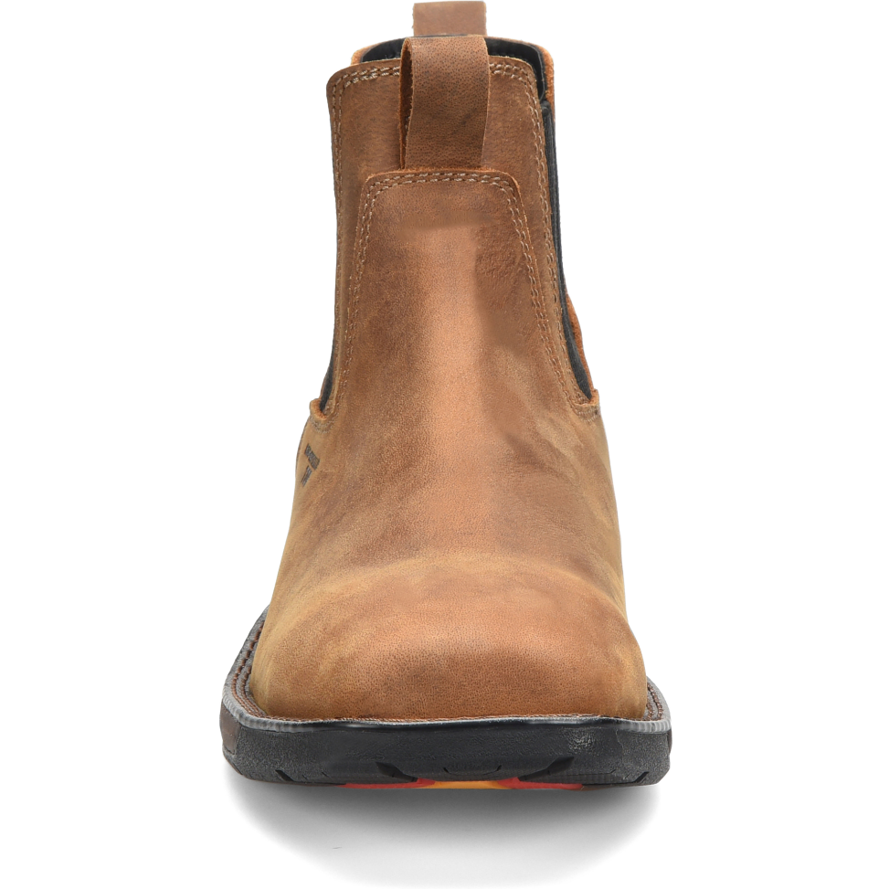 Double H Men's Heisler 5" Square Toe Western Work Boot- Brown - DH5363  - Overlook Boots