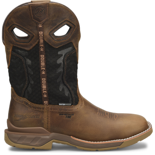 Double H Men's Phantom Rider Zenon 11" Composite Toe Waterproof Western Work Boot- Brown - DH5366 - Overlook Boots