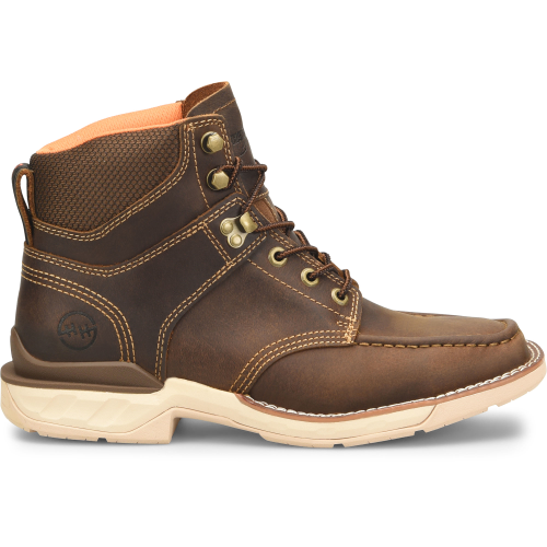 Double H Men's Brunel 6" Moc Toe Western Work Boot - Brown - DH5372  - Overlook Boots