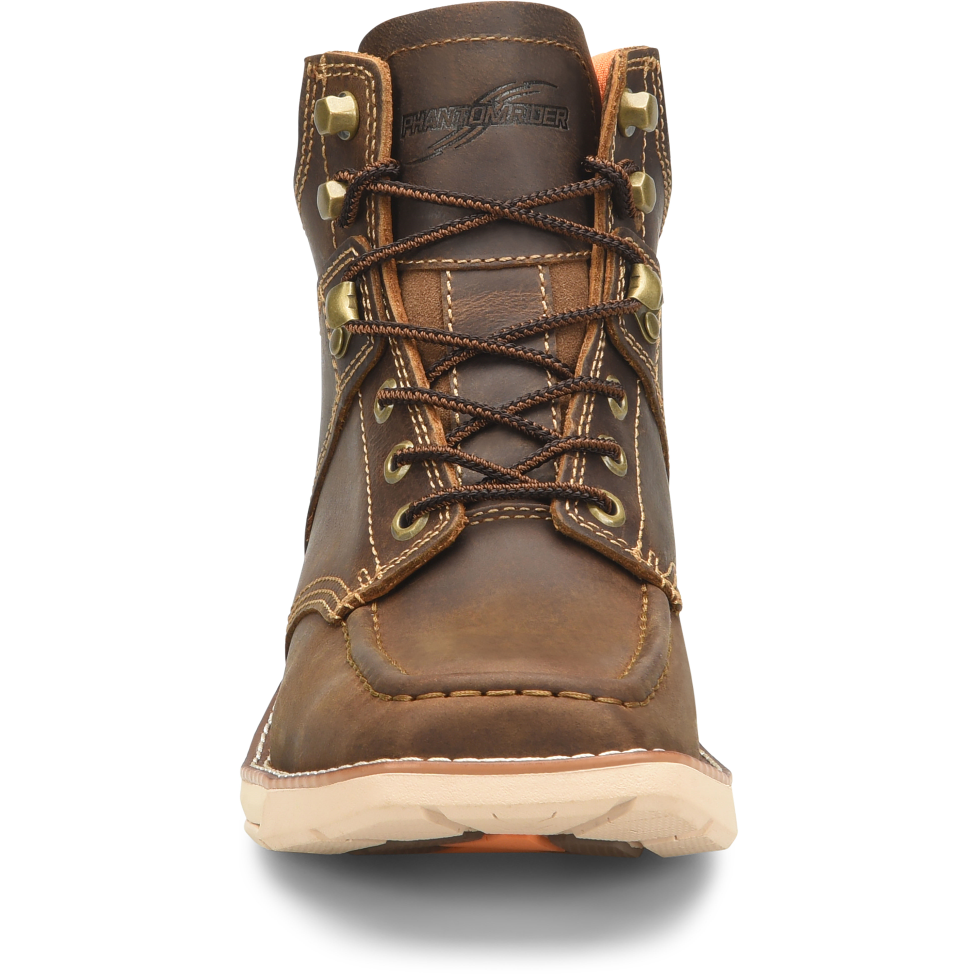 Double H Men's Brunel 6" Moc Toe Western Work Boot - Brown - DH5372  - Overlook Boots