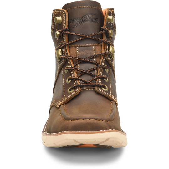 Double H Men's Phantom Rider Brunel 6" Composite Toe Western Work Boot - Brown - DH5375 - Overlook Boots