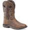 Double H Men's Phantom Rider 11" Waterproof Wide Square Toe Work Boot -Brown- DH5380 7.5 / Medium / Brown - Overlook Boots