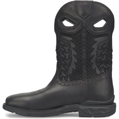 Double H Men's Phantom Rider Shadow 11" Waterproof Roper Work Boot -Black- DH5381 - Overlook Boots