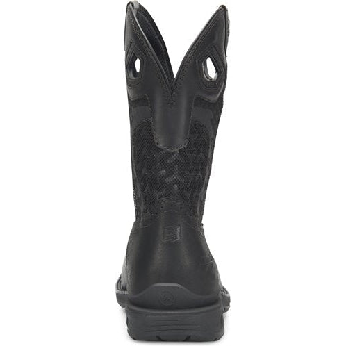 Double H Men's Phantom Rider Shadow 11" Waterproof Roper Work Boot -Black- DH5381 - Overlook Boots