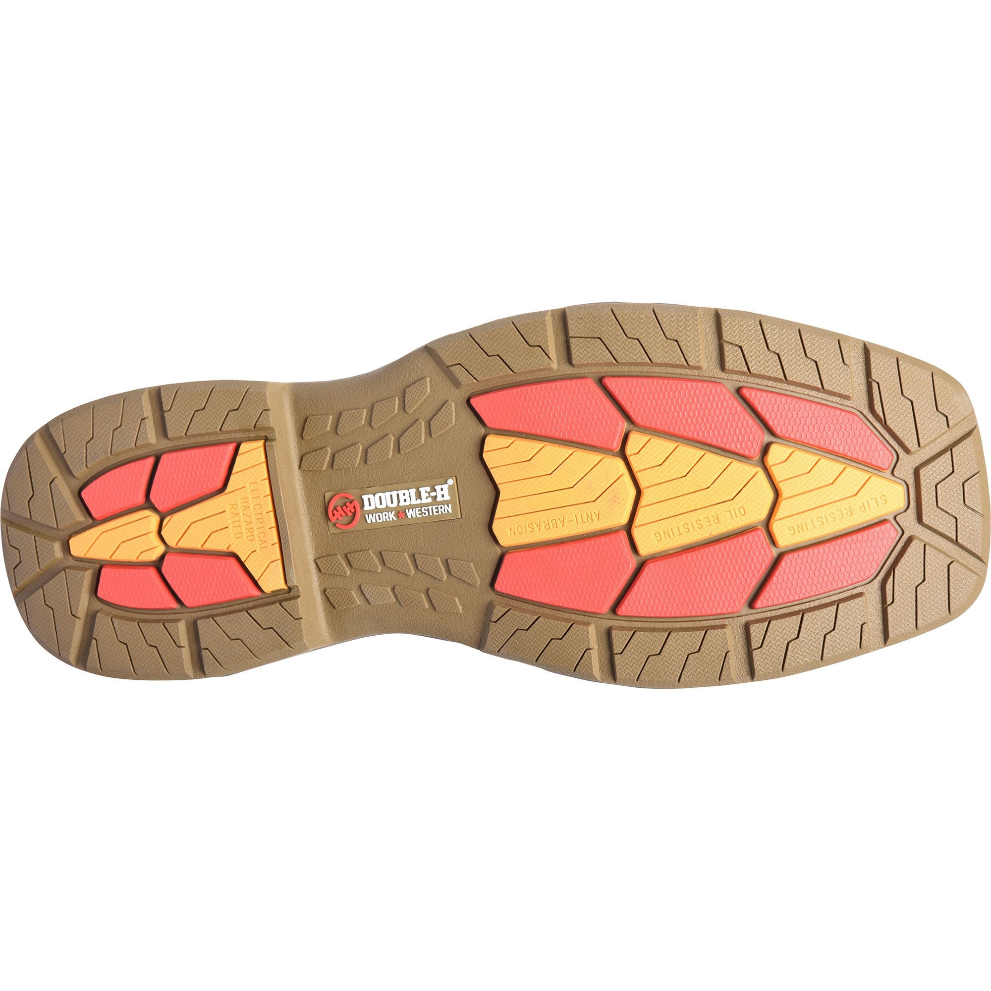 Double H Men's Portal 11" Wide Soft Toe Roper Work Boot -Brown- DH5382 - Overlook Boots