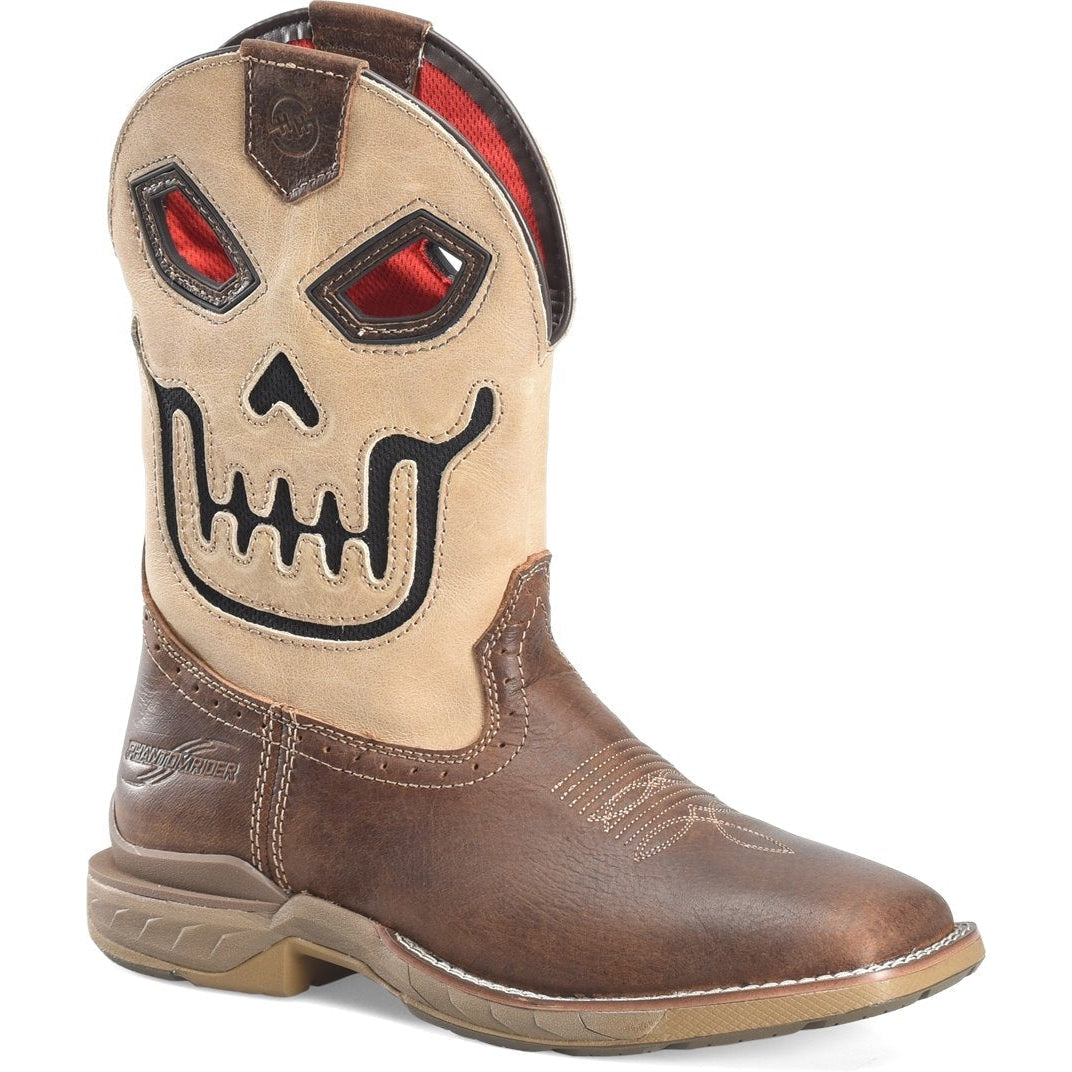 Double H Men's Phantom Rider Syphon 11" Wide Square Toe Roper Work Boot -Brown- DH5389 7.5 / Medium / Brown - Overlook Boots