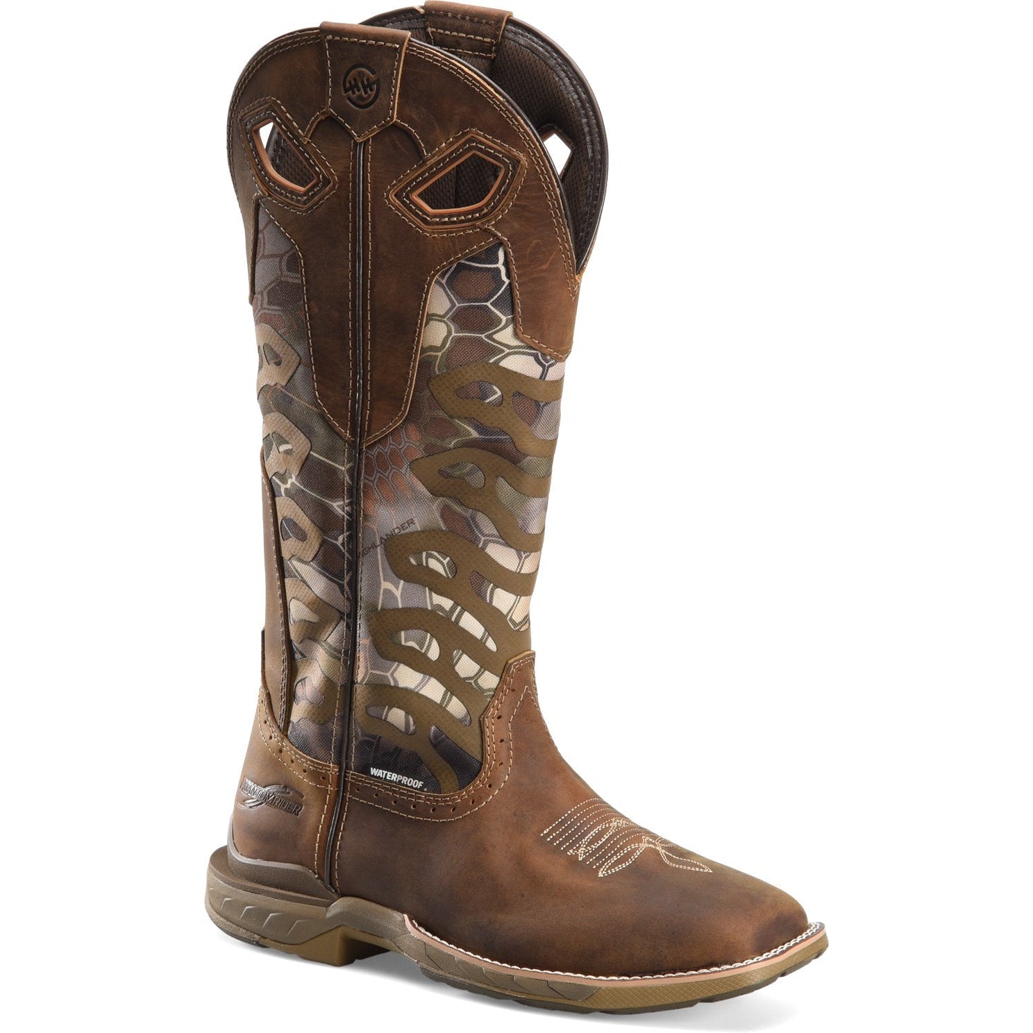 Double H Men's Snake 16" WP Slip Resistant Work Boot - Brown - DH5390 7.5 / Medium / Brown - Overlook Boots