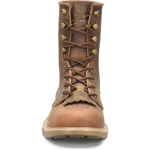 Double H Men's Raid 8" Composite Toe Lacer Work Boot -Brown- DH5393  - Overlook Boots