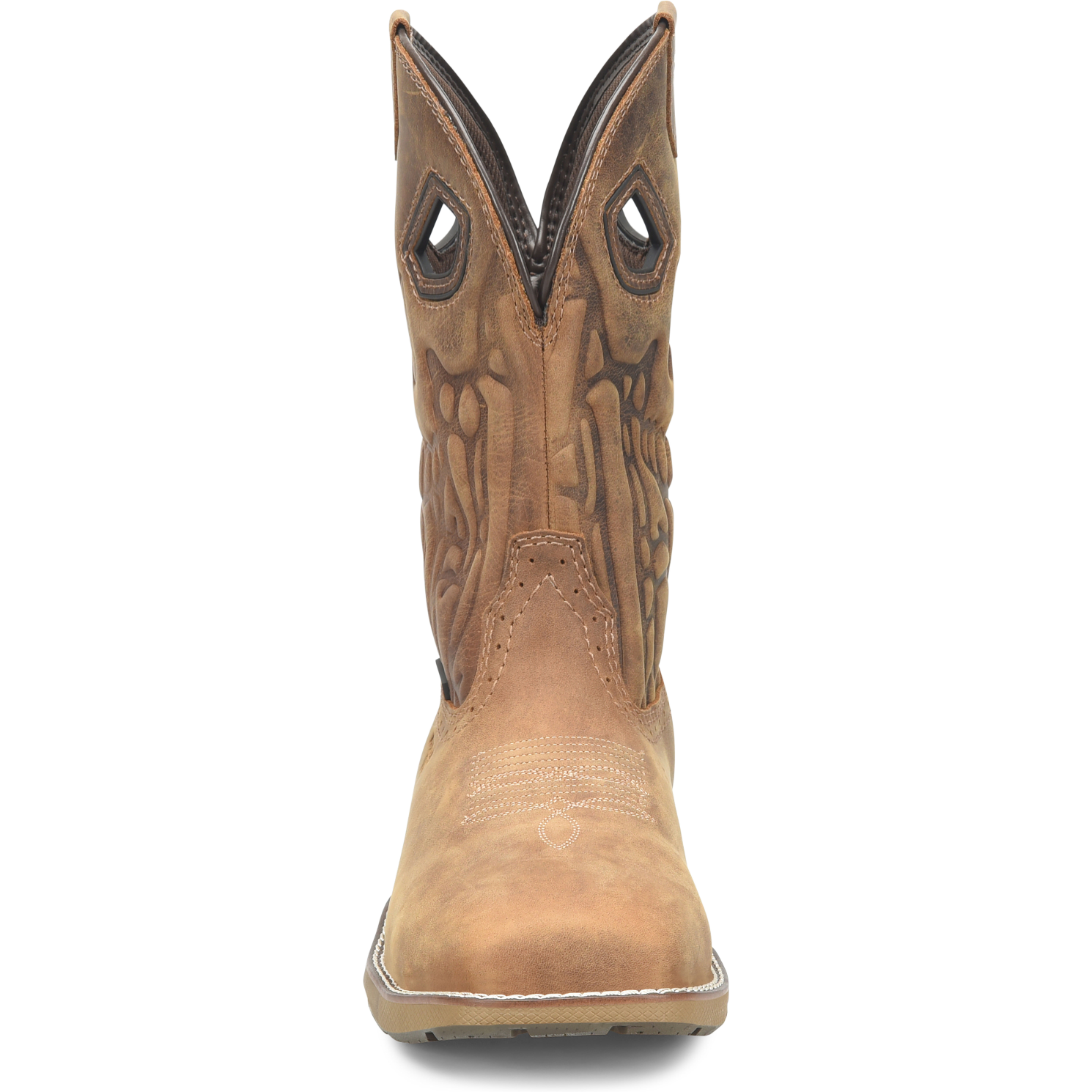 Double H Men's Lycan 11" Comp Toe WP Roper Work Boot -Brown- DH5398  - Overlook Boots