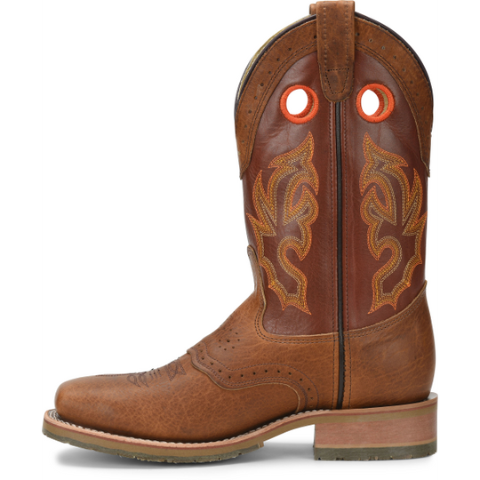 Double H Men's Mickey 12" Steel Toe USA Made Western Work Boot- DH5400  - Overlook Boots