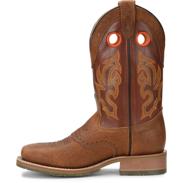 Double H Men's Mickey 12" Steel Toe USA Made Western Work Boot- DH5400  - Overlook Boots