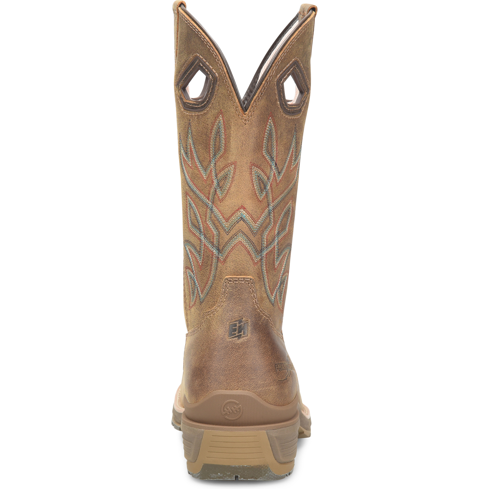 Double H Men's Cleave 12" Comp Toe WP Western Work Boot - Brown - DH5422  - Overlook Boots