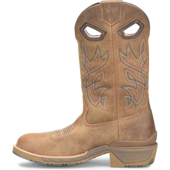 Double H Men's Cleave 12" Comp Toe WP Western Work Boot - Brown - DH5422  - Overlook Boots