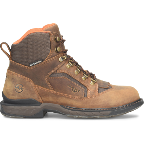 Double H Men's Brigand 6" Comp Toe WP Lacer Work Boot -Brown- DH5424 7.5 / Medium / Brown - Overlook Boots