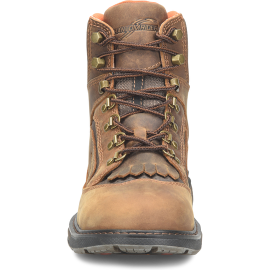 Double H Men's Phantom Rider Brigand 6" Composite Toe Waterproof Lacer Work Boot -Brown- DH5424 - Overlook Boots