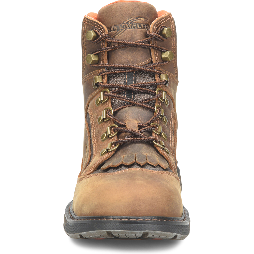 Double H Men's Brigand 6" Comp Toe WP Lacer Work Boot -Brown- DH5424  - Overlook Boots