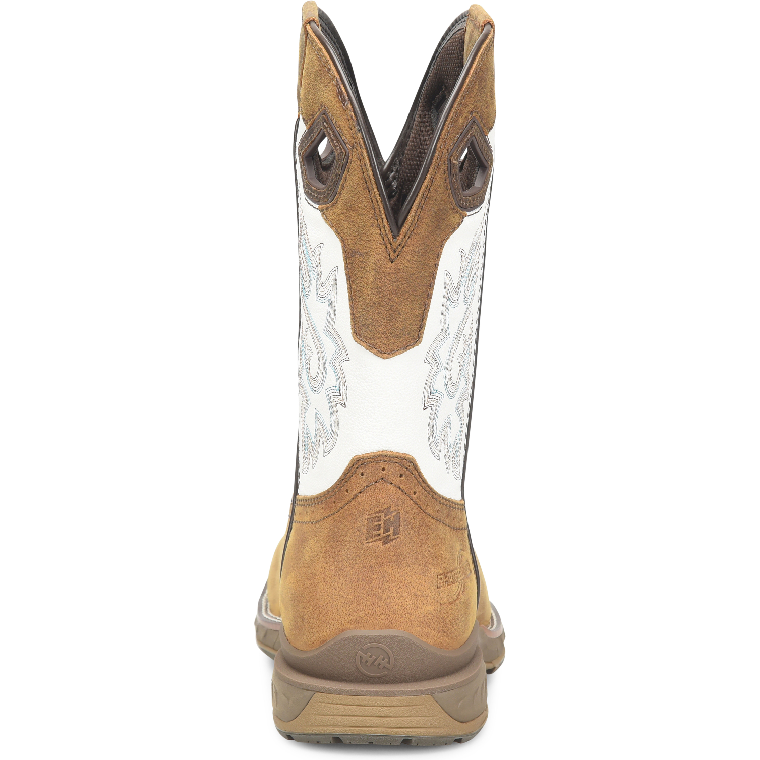 Double H Men's 11" WD Square Toe Comp Toe Roper Work Boot -Brown- DH5426  - Overlook Boots