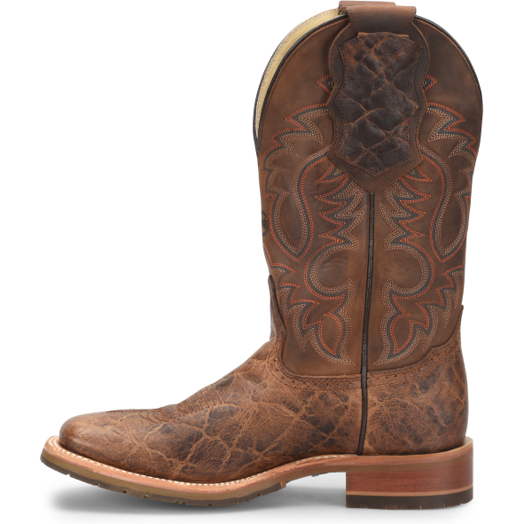 Double H Men's Bregman 12" Wide Square Toe Roper Work Boot -Brown- DH8645  - Overlook Boots