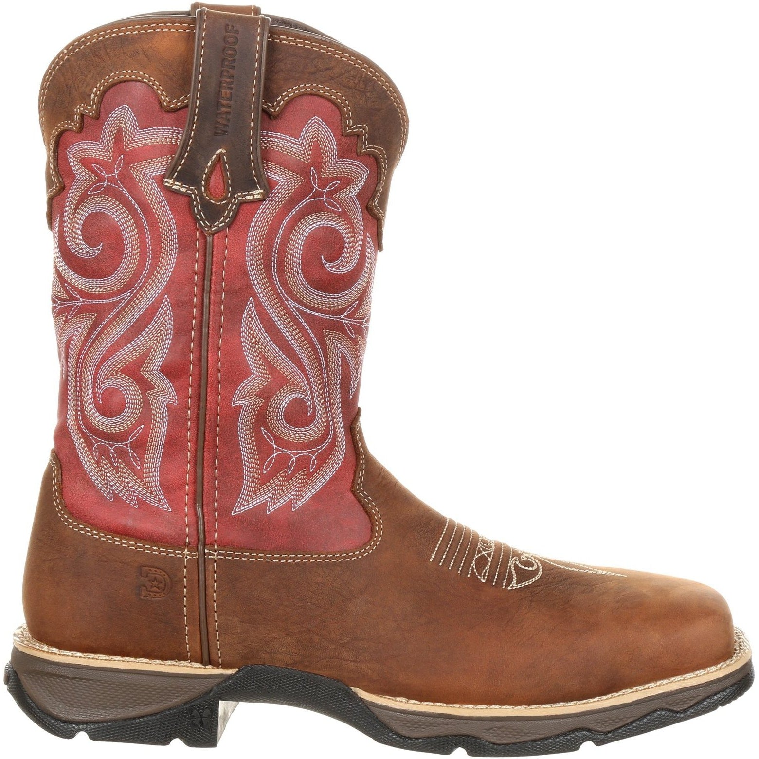 Durango Women's Lady Rebel 10" Comp Toe WP Western Work Boot - DRD0220  - Overlook Boots