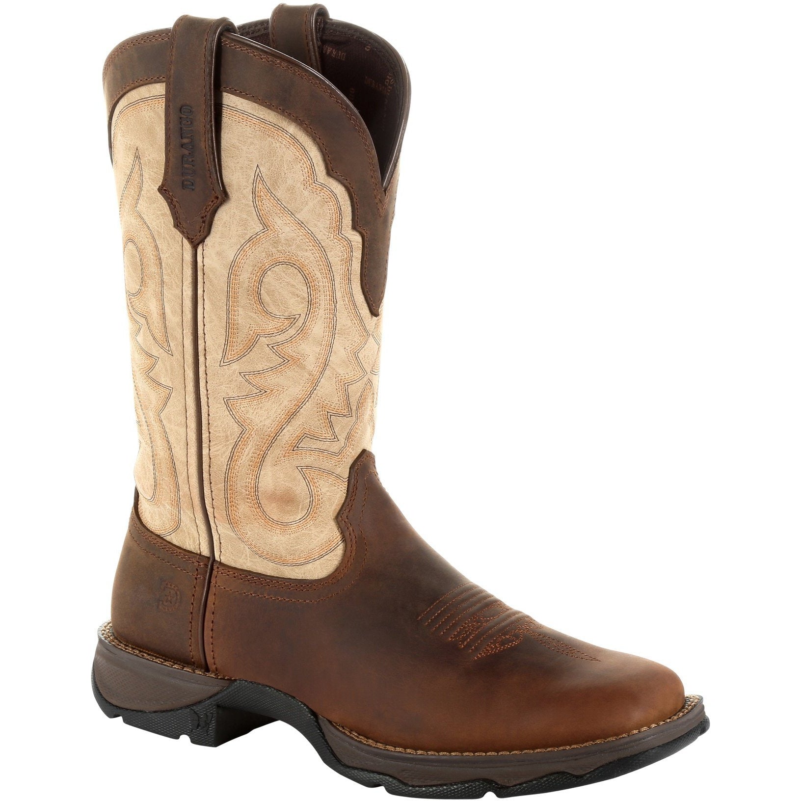 Durango Women's Lady Rebel 11" Square Toe Western Boot- Brown- DRD0332 6 / Medium / Brown - Overlook Boots