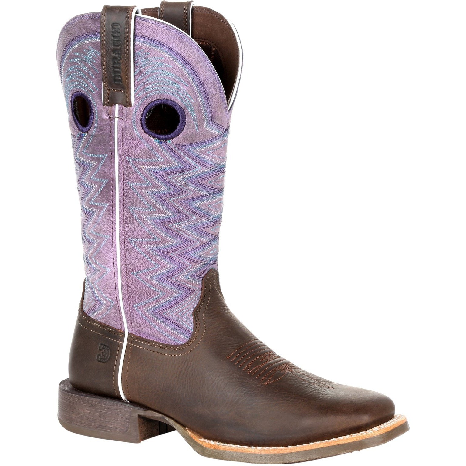 Durango Women's Lady Rebel Pro 12" Square Toe Western Boot - DRD0354 6 / Medium / Brown - Overlook Boots
