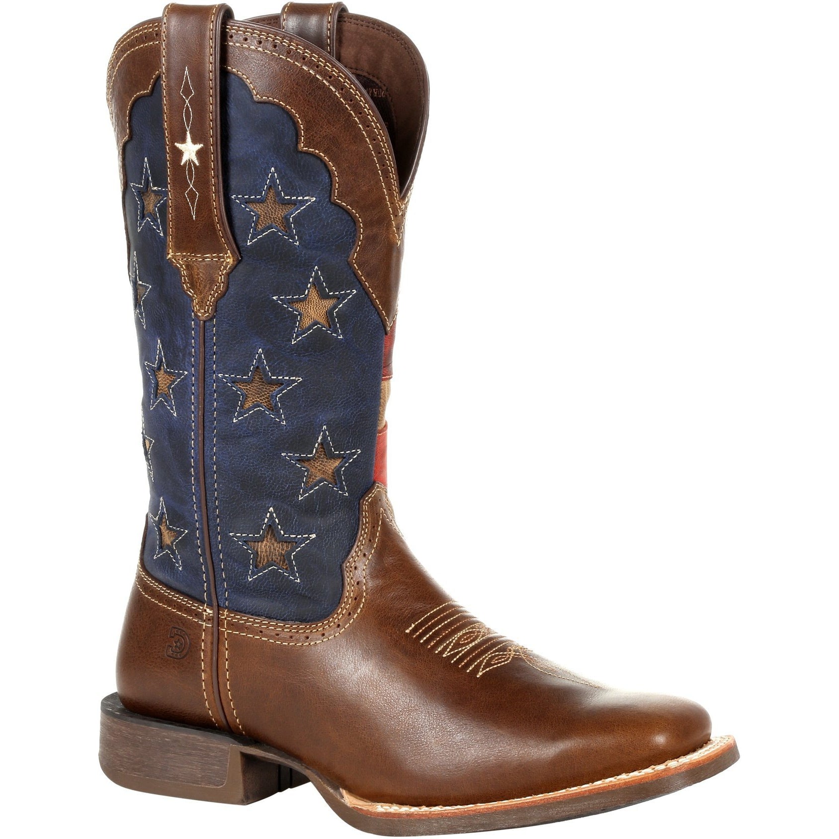 Durango Women's Lady Rebel Pro 12" Square Toe Western Boot - DRD0393 6 / Medium / Brown - Overlook Boots