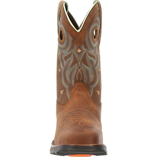 Durango Women's Maverick 10" Steel Toe Waterproof Western Work Boot - DRD0416 - Overlook Boots