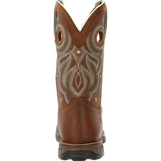 Durango Women's Maverick 10" Soft Toe Waterproof Western Work Boot - DRD0417 - Overlook Boots