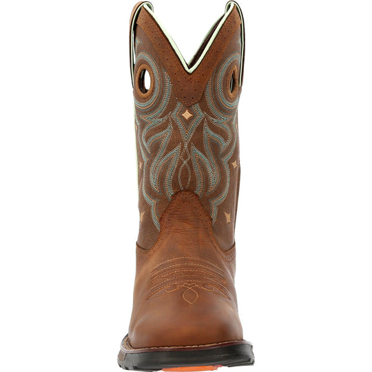 Durango Women's Maverick 10" Soft Toe Waterproof Western Work Boot - DRD0417 - Overlook Boots