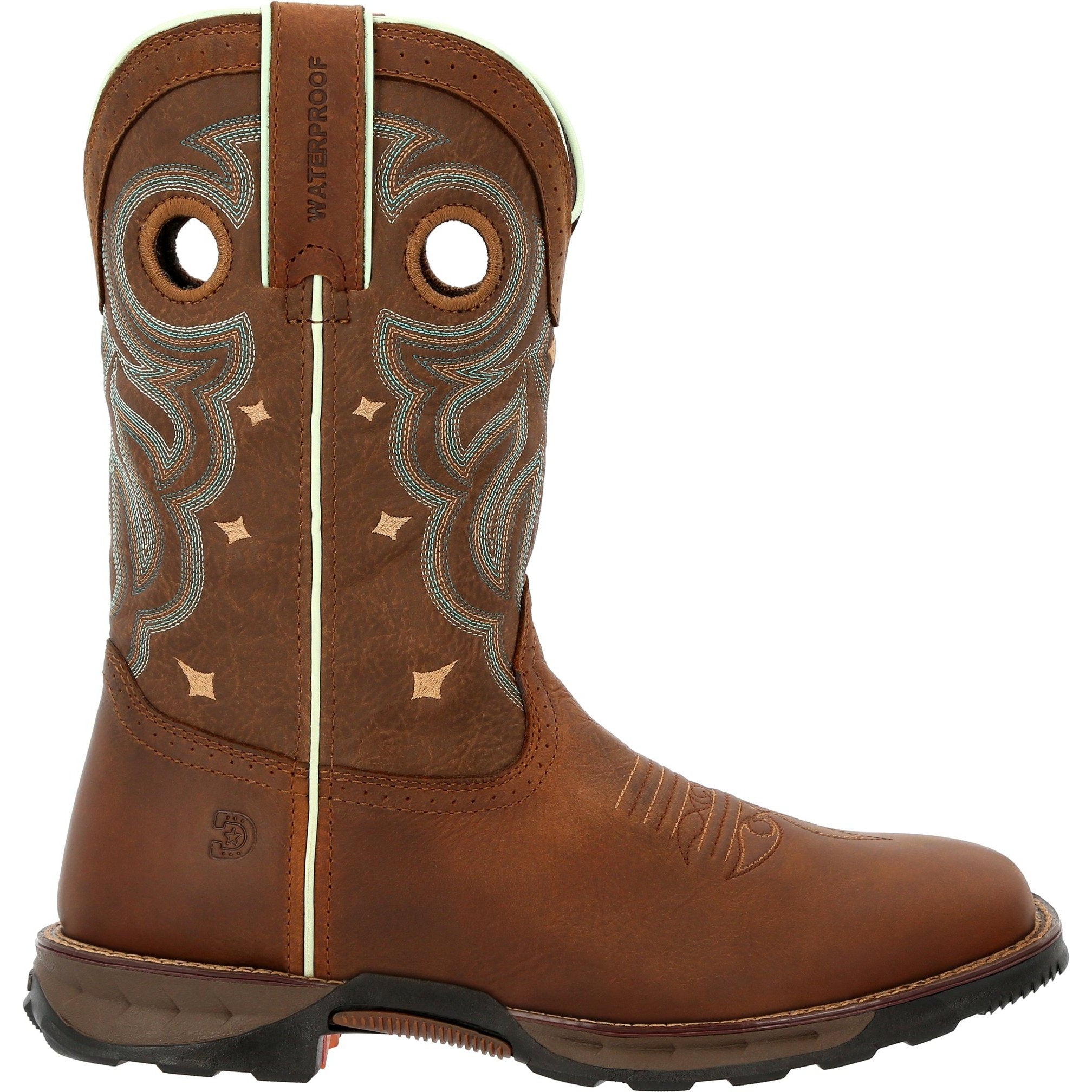 Durango Women's Maverick 10" Soft Toe Waterproof Western Work Boot - DRD0417 - Overlook Boots