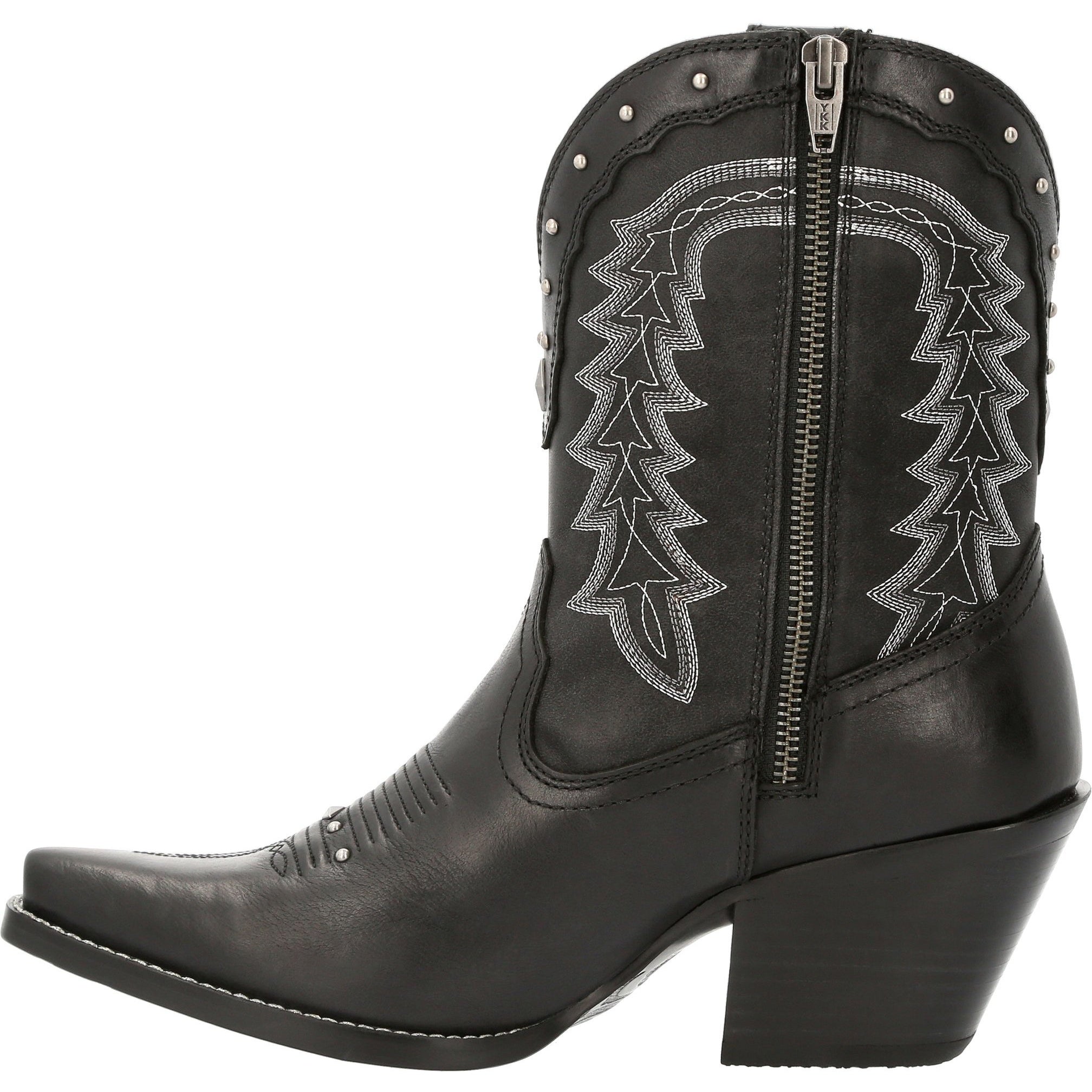 Durango Women's Crush 8" Soft Toe Zipper Bootie Western Boot- DRD0432 - Overlook Boots