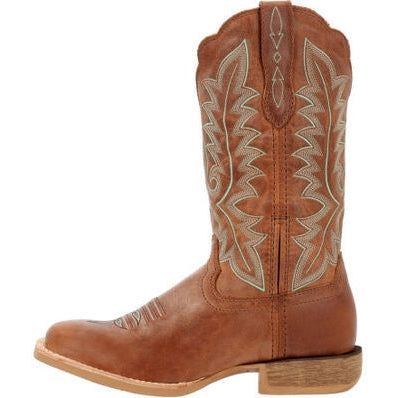 Durango Women's Lady Rebel Pro 12" Burnished Work Boot -Brown- DRD0437  - Overlook Boots