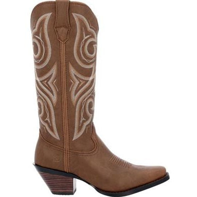 Durango Women's Crush 13" ST Western Boot - Chocolate - DRD0451 6 / Medium / Chocolate - Overlook Boots