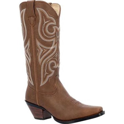Durango Women's Crush 13" ST Western Boot - Chocolate - DRD0451  - Overlook Boots