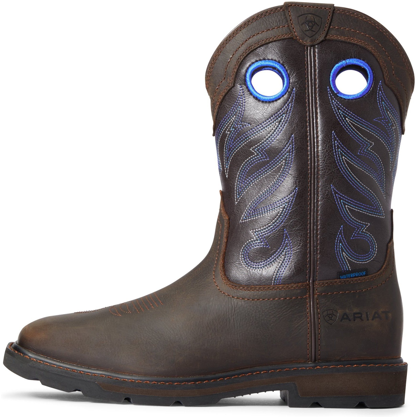 Ariat Men's Groundwork 11" Soft Toe WP Western Work Boot - 10034724  - Overlook Boots