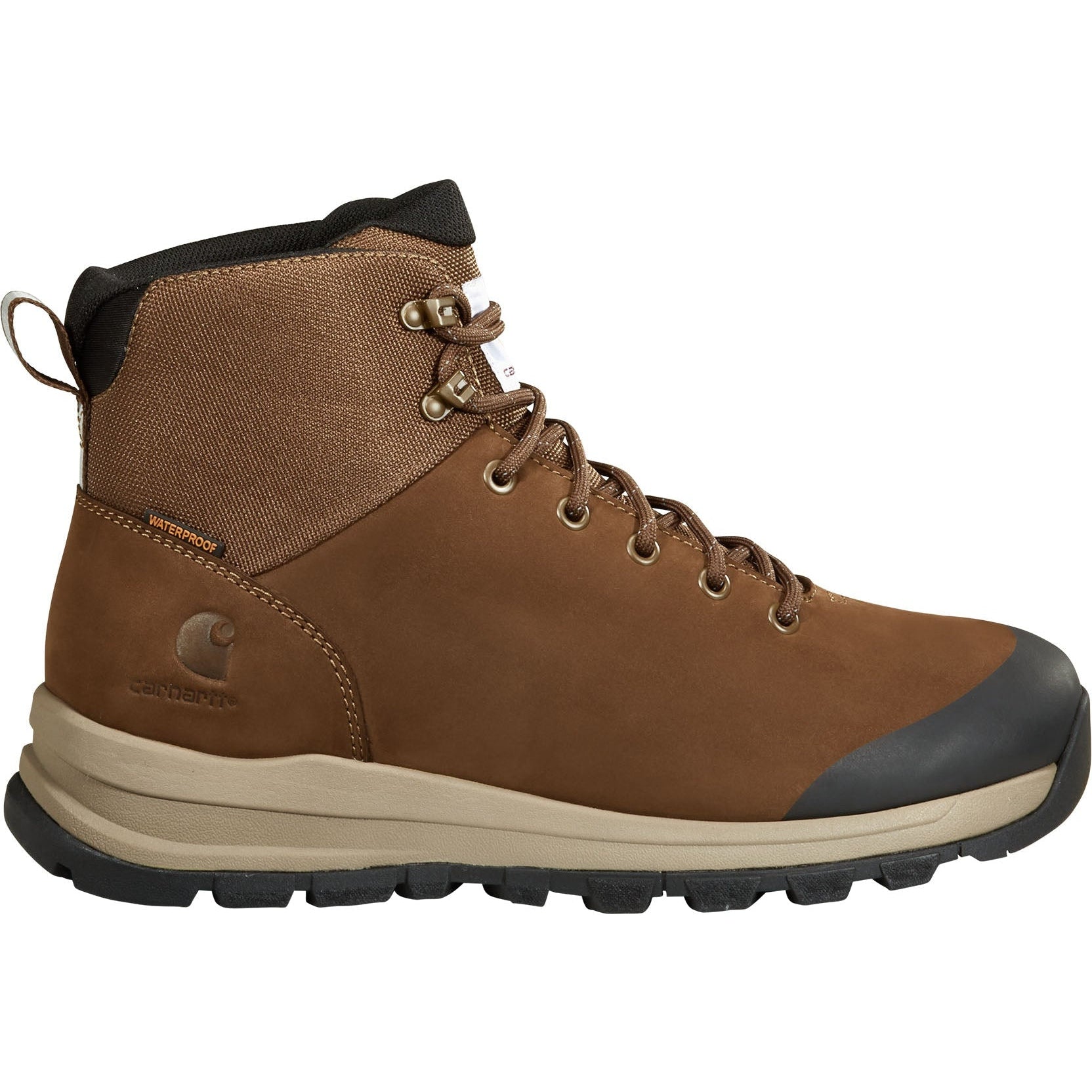 Carhartt Men's 5" WP Soft Toe Hiking Boot - Dark Brown - FH5020-M 8 / Medium / Brown - Overlook Boots