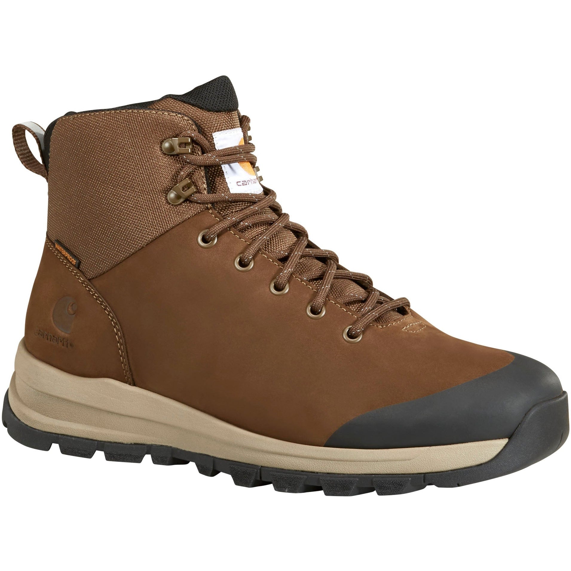Carhartt Men's 5" WP Soft Toe Hiking Boot - Dark Brown - FH5020-M  - Overlook Boots