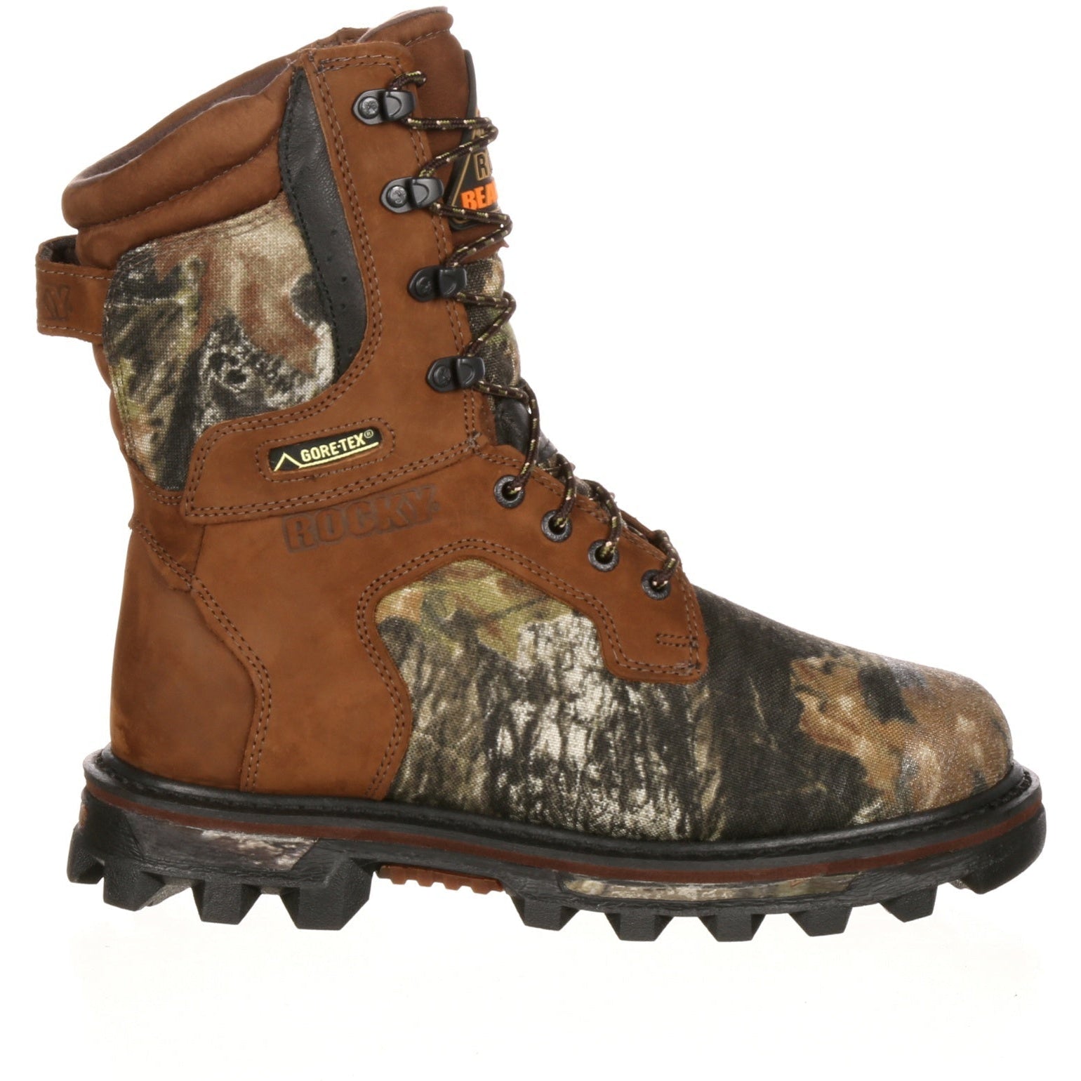 Rocky Men's BearClaw GORE-TEXÂ® 9" Waterproof 1000G Ins Hunt Boot - Mossy Oak FQ0009275 - Overlook Boots