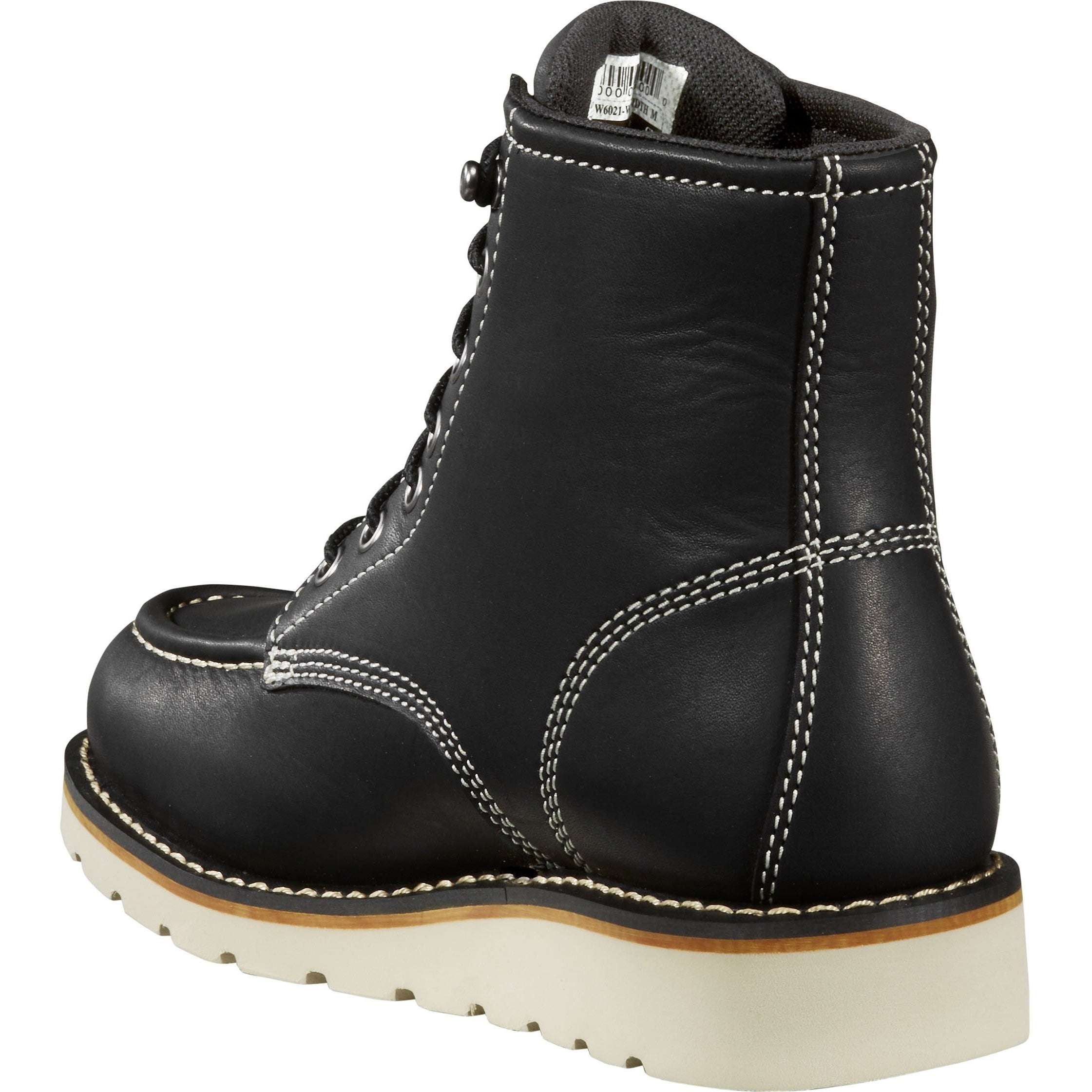Carhartt Women's 6" Soft Toe WP Wedge Work Boot- Black- FW6021-W  - Overlook Boots