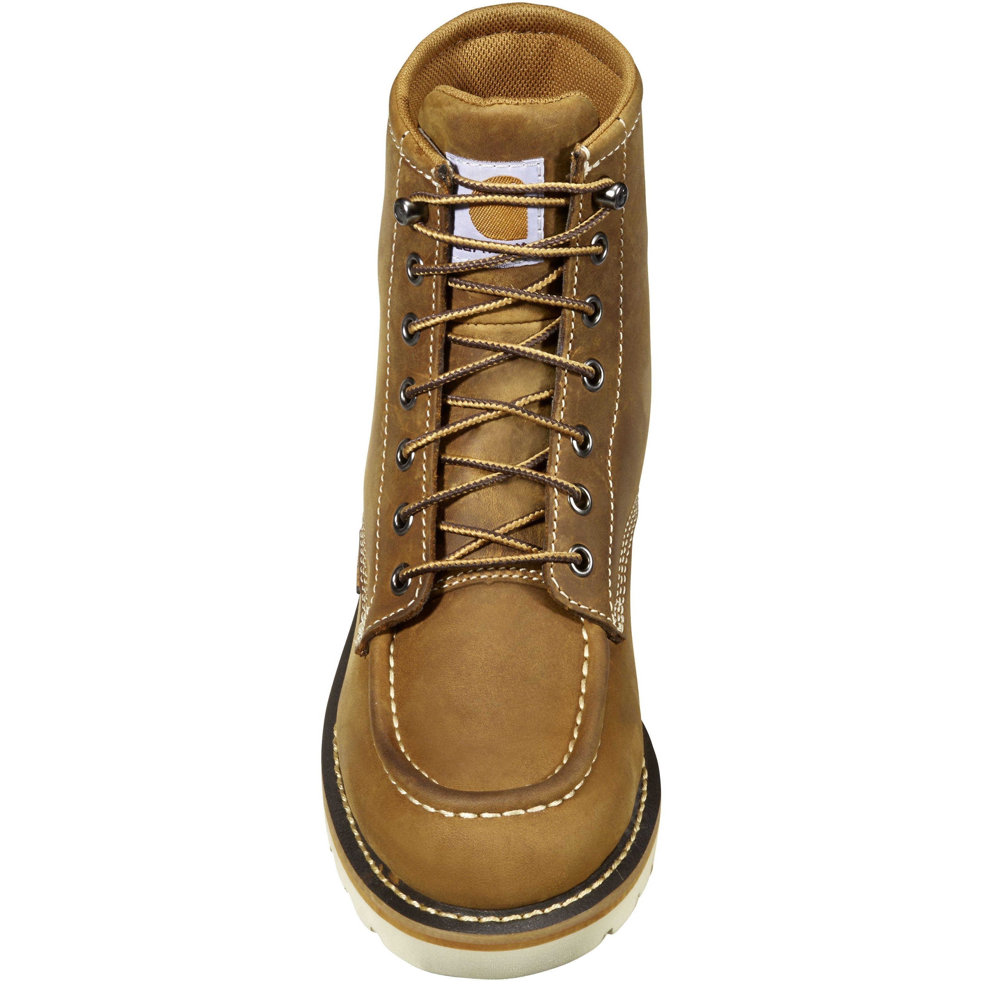 Carhartt Women's 6" Steel Toe WP Wedge Work Boot - Brown - FW6225-W  - Overlook Boots