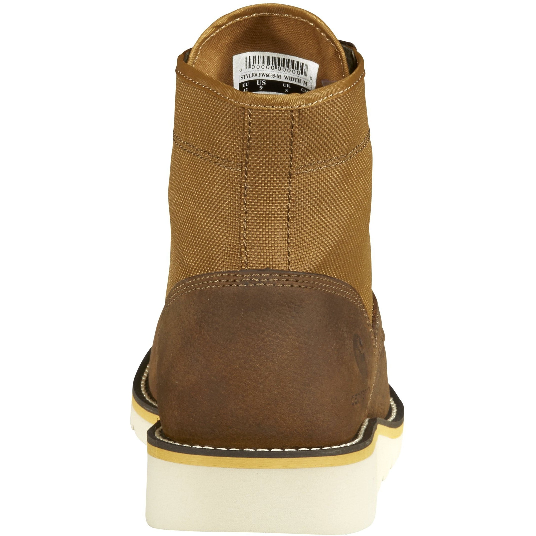Carhartt Men's 6" Soft Toe Wedge Work Boot - Brown - FW6035-M  - Overlook Boots